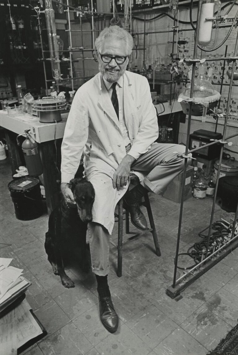 Sasha In Lab by Dennis Galloway