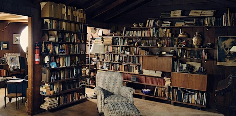 The Shulgins' living room at the Shulgin Farm